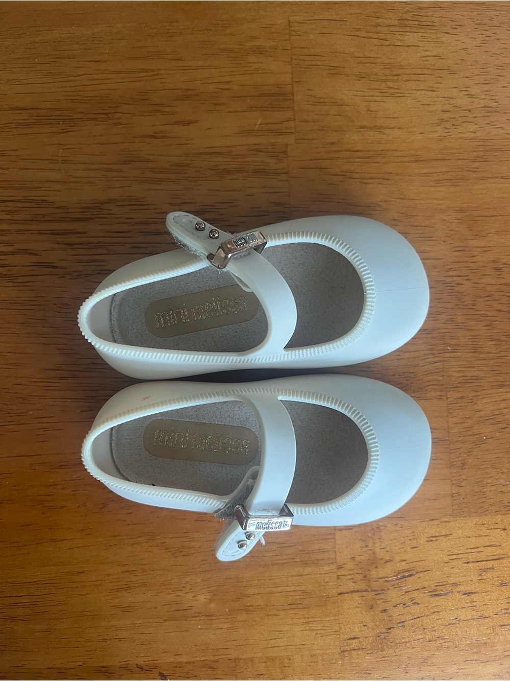 MELISSA! White Kids Mary Jane Shoes